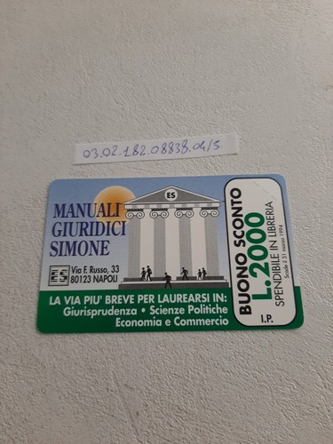 Schede telefoniche omaggio - telefoniche,