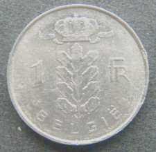 Belgien, 1 Franc 1964, ss/vz