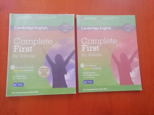 Complete first for schools - complete,