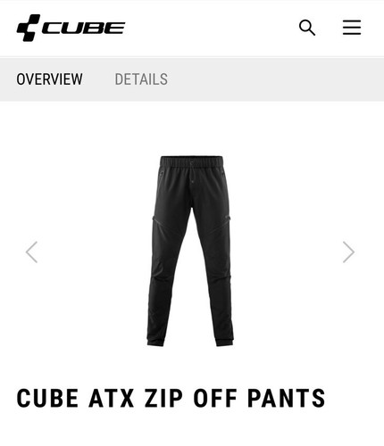 Pantalone cube con - cube,