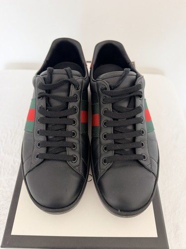 Gucci uomo ace web pelle - ace, nera