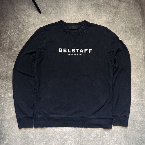 Belstaff felpa uomo basic - belstaff,