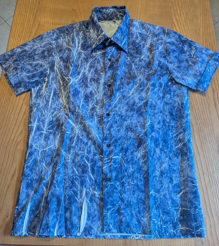 Camicia uomo estiva blu - uomo,