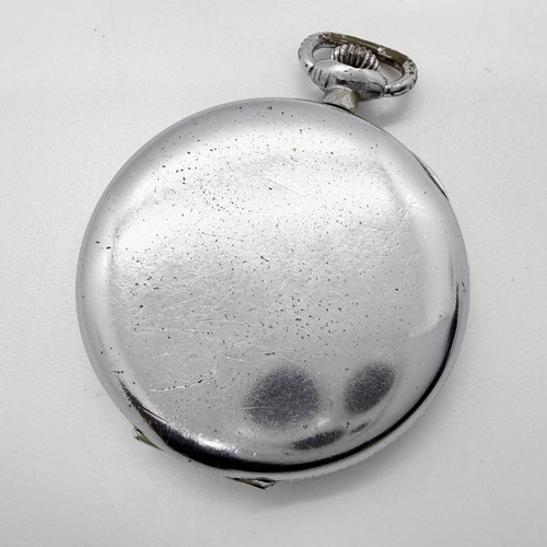 Rolex pocket watch silver - rolex,