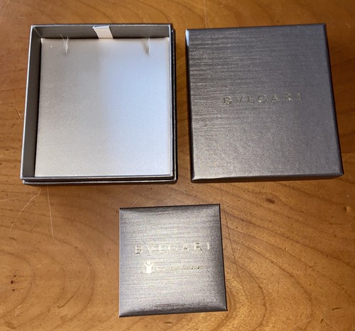 Bulgari scatola collana - scatola, o