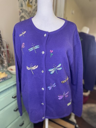 Cardigan viola tia designs - viola,