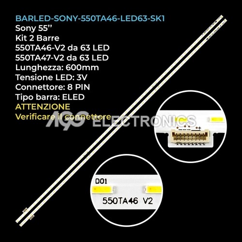 Kit barre strip - kit, 63