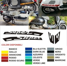 Kit Adesivi Stickers Vespa GTS 300 250 125 Super Parafango + Laterali MULTICOLOR