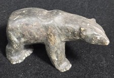 Vintage orso in pietra ollare