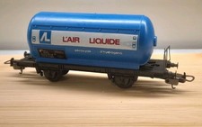 Carro CISTERNA Air LIQUIDE Italia LIMA VICENZA TRENO ELETTRICO SCALA H0 