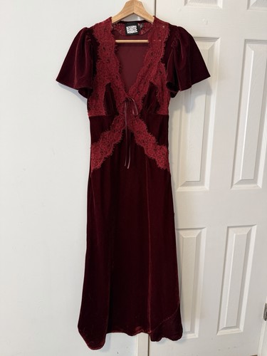 Maxi abito vintage recuperato - maxi,