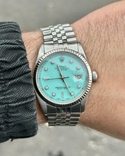 Rolex datejust tiffany - datejust, diamond