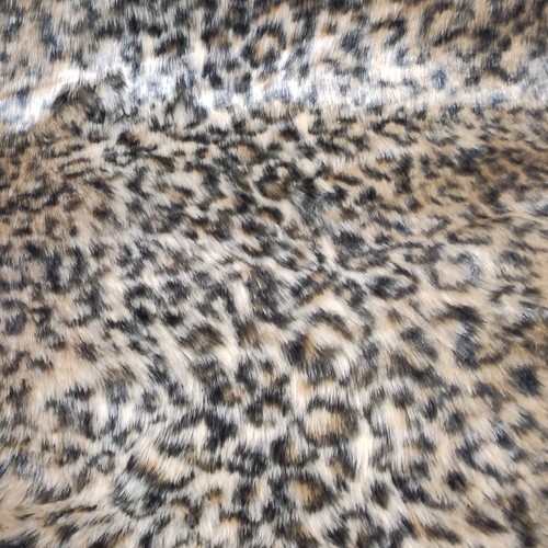 Marrone ocelot tessuto - marrone,