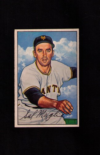 1952 bowman baseball sal - baseball,