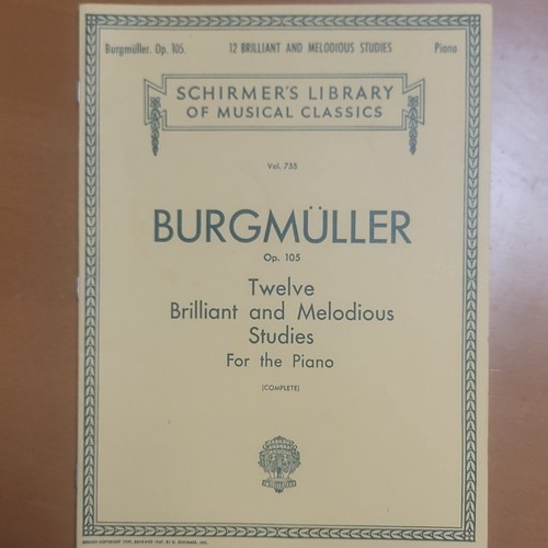 Burgmüller 105 dodici - op.,