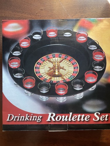 Drinking roulette set - roulette, da