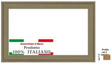 Cornice in legno, grigia