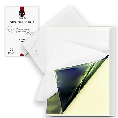 Warrior tattoo transfer paper - tattoo,