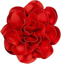 Tessuto raso rosa fiore - rosa, extra