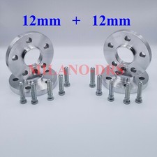 4 DISTANZIALI RUOTA 12+12mm