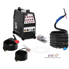 Saldatrice Tig ACDC Wig Mma Professionale A Impulsi Pulsazioni Alluminio 220 A