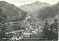 PANORAMA DI PALUZZA CON PIZZO TIMAU (UDINE) 1951