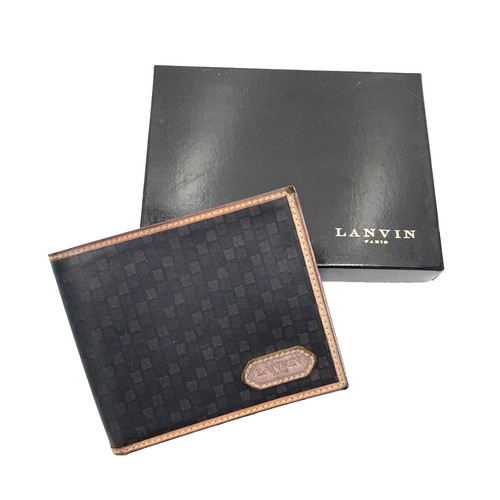Lanvin portafoglio pelle uomo - lanvin,