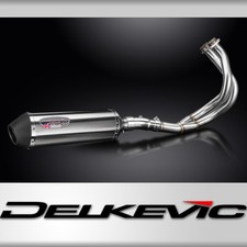 Silenziatore inox scarico completo Kawasaki Z650RS Z650 RS 2022-23 2-1 343mm X-Oval