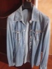 camicia jeans donna