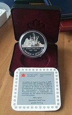 1 Dollaro Canada Argento 500 Proof 1987 ROYAL CANADIAN 