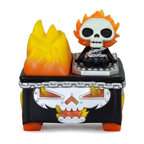 Modellino lil dumpster fire - dumpster,