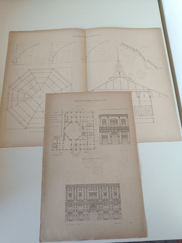 Architettura salone mercato - il,