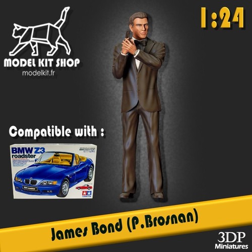 Figurine james bond - 1:24, :