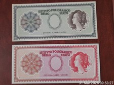 Banconote prova euro - euro, italia