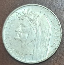 Moneta 500 lire - , argento