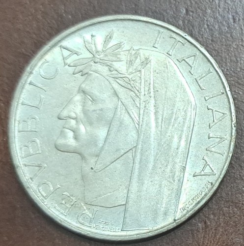 Moneta 500 lire - , argento