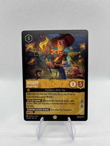 Disney lorcana woody - disney,