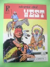 Storia del West Collana Rodeo 1 Anastatico Mercury Verso L'ignoto Poster Tex LG