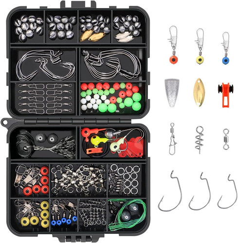 Pesca accessori 191pcs - pesca,