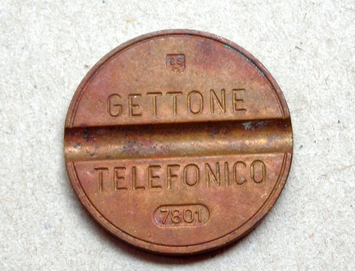 Gettone telefonico 7801 esm - gettone,