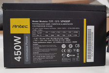 Antec VP450P 450W Unità di alimentazione switching ATX (PSU) 24 pin + 4 pin ottime condizioni