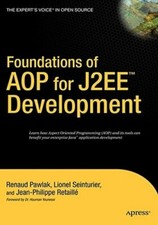 Foundations aop for j2ee - of,