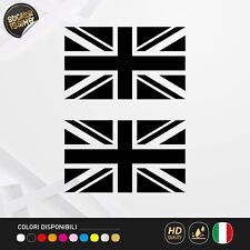 2 Adesivi Bandiera Inglese Uk