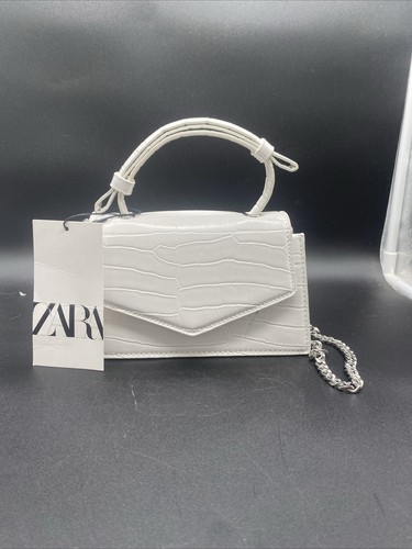 Zara white animal croc - |,