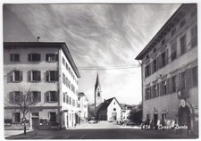 80143 TRENTO CLES - NEGOZIO CALZATURE - PRETURA Cartolina FOTOGRAFICA