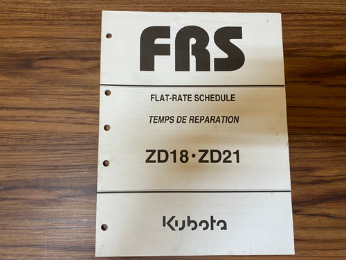 Kubota frs programma tariffa - frs,
