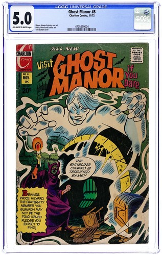 Ghost manor serie 8 cgc - ghost, 2a