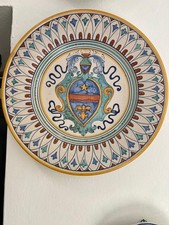 PIATTO DECORATIVO SBERNA DERUTA 30 CM