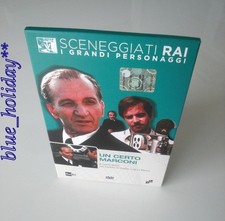 **DVD Sceneggiati RAI i grandi personaggi  UN CERTO MARCONI come nuovo !!