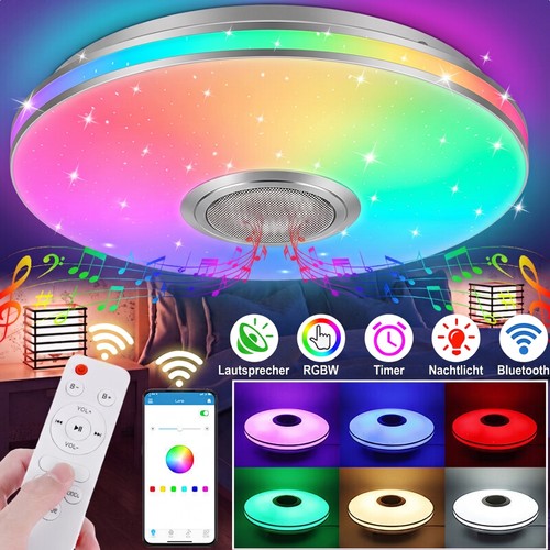 Plafoniera led rgb con - plafoniera,